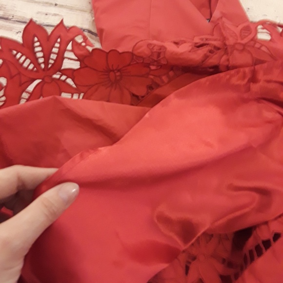 Betsey Johnson Aline Tube Dress with Floral Trim - Picture 8 of 8